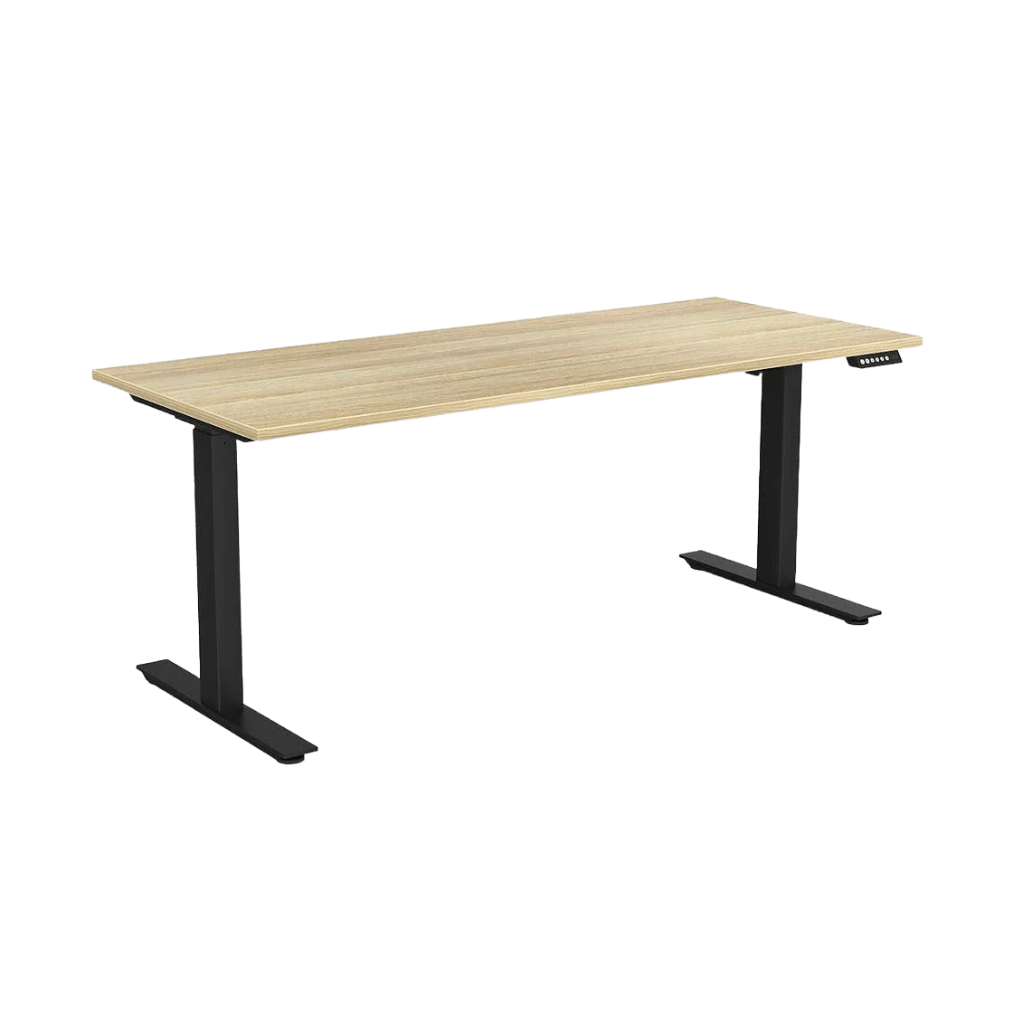 Agile Electric Height Adjustable Desk with E-Panel Screen on RHS - Image 4