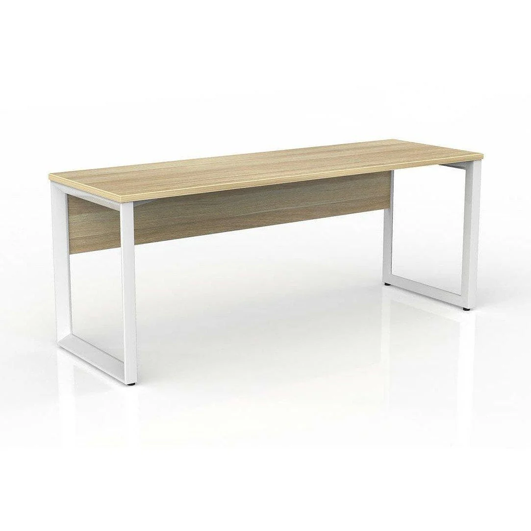 Anvil Single Straight Desk with Modesty - Image 12