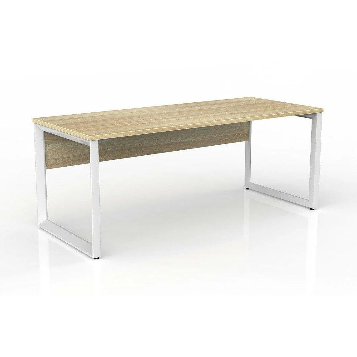 Anvil Single Straight Desk with Modesty - Image 16