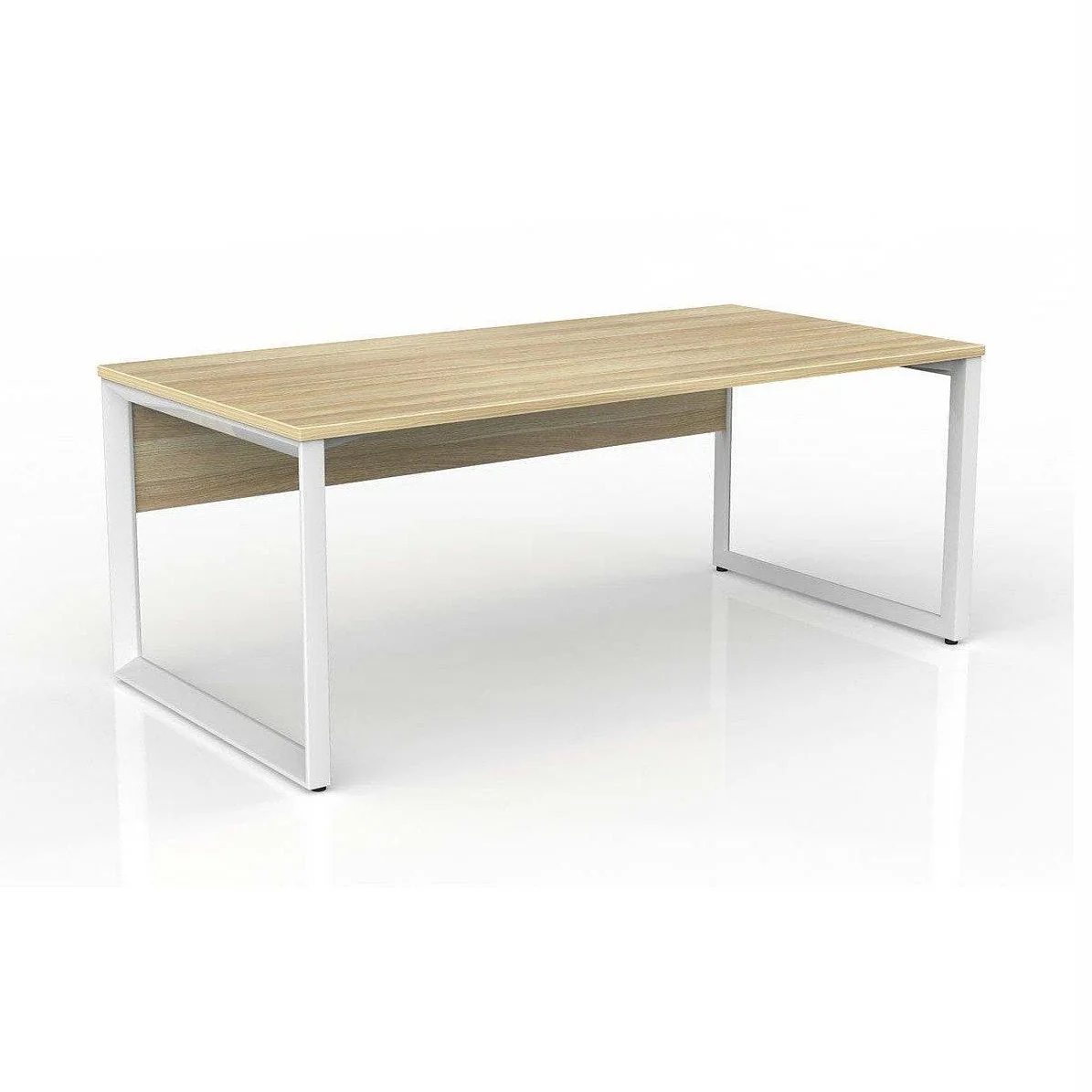 Anvil Single Straight Desk with Modesty - Image 20
