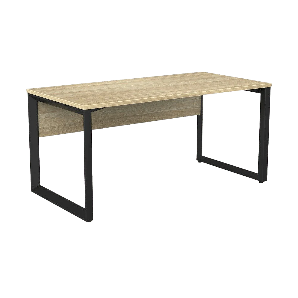 Anvil Single Straight Desk with Modesty - Image 9