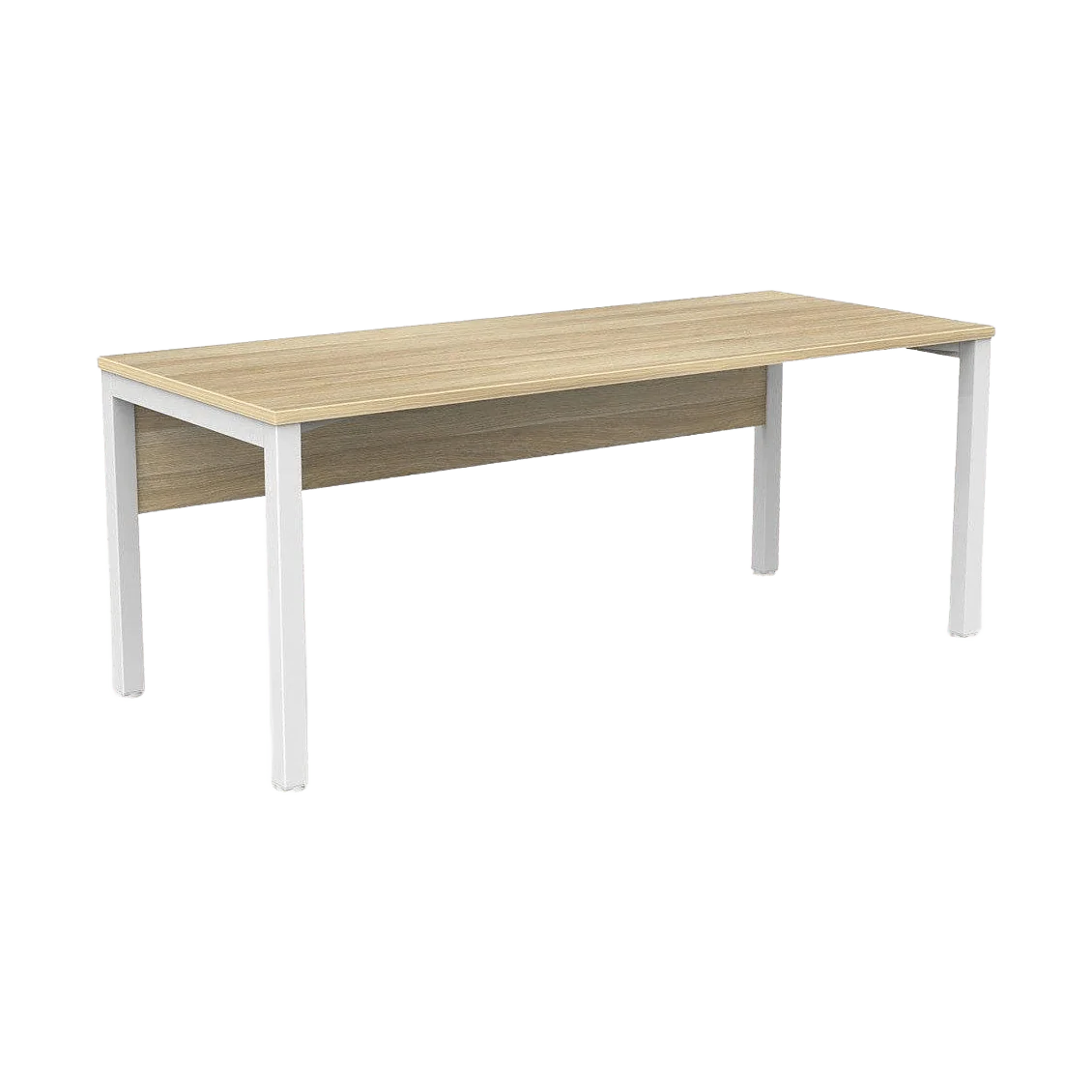 Axis Single Straight Office Desk with Modesty - Image 3