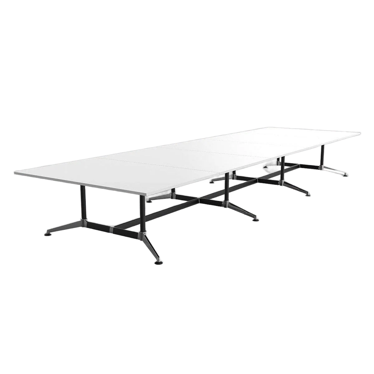 Modulus Boardroom Table with Twin Post Legs - Image 5