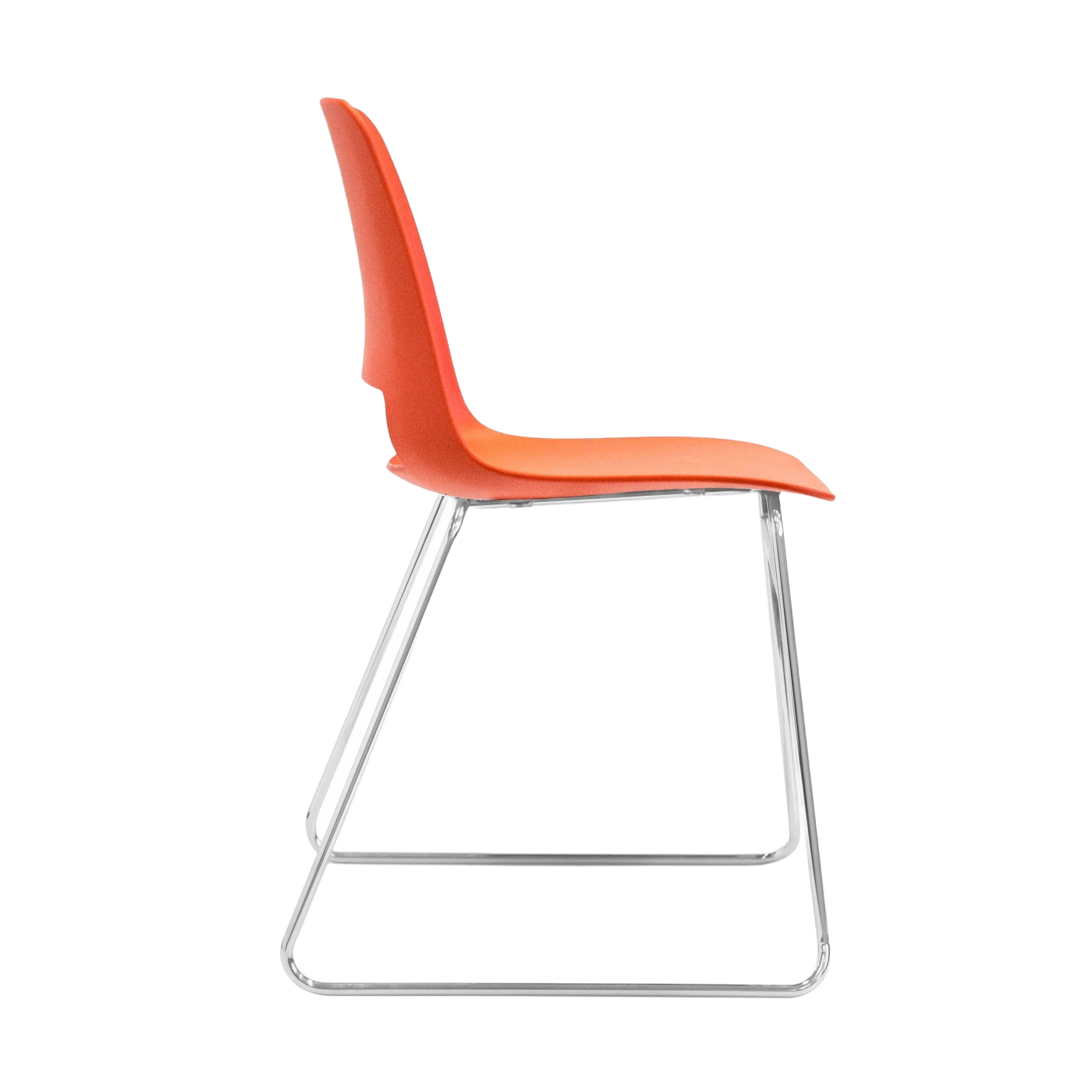 Unica Sled PP Stackable Chair - Image 5