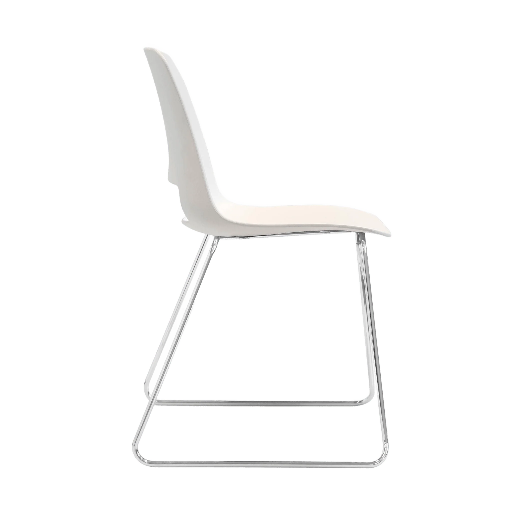 Unica Sled PP Stackable Chair - Image 8