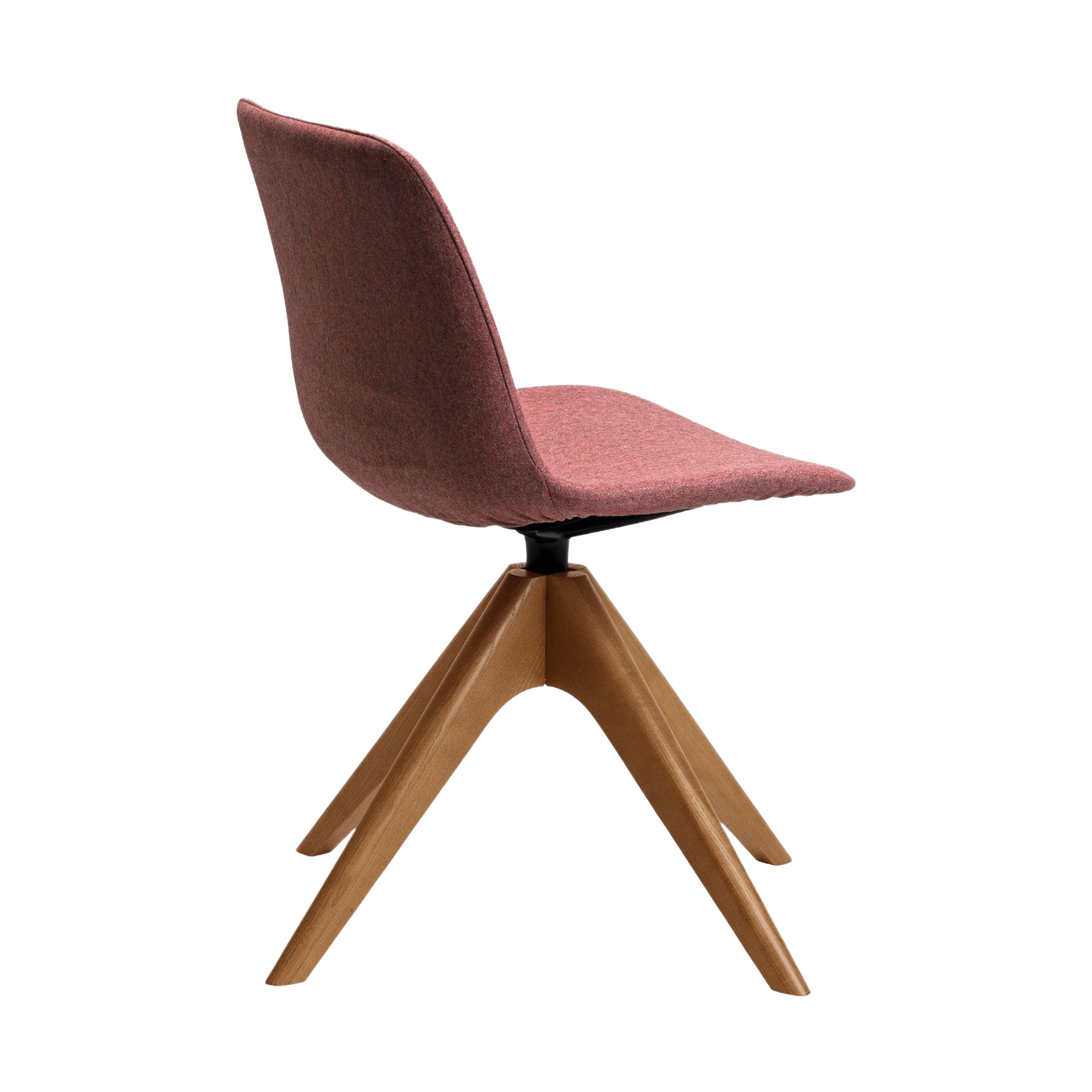 Unica Timber Swivel Upholstered Chair - Image 6