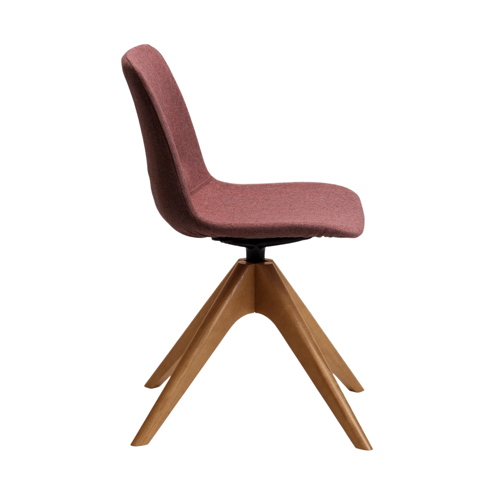 Unica Timber Swivel Upholstered Chair - Image 7