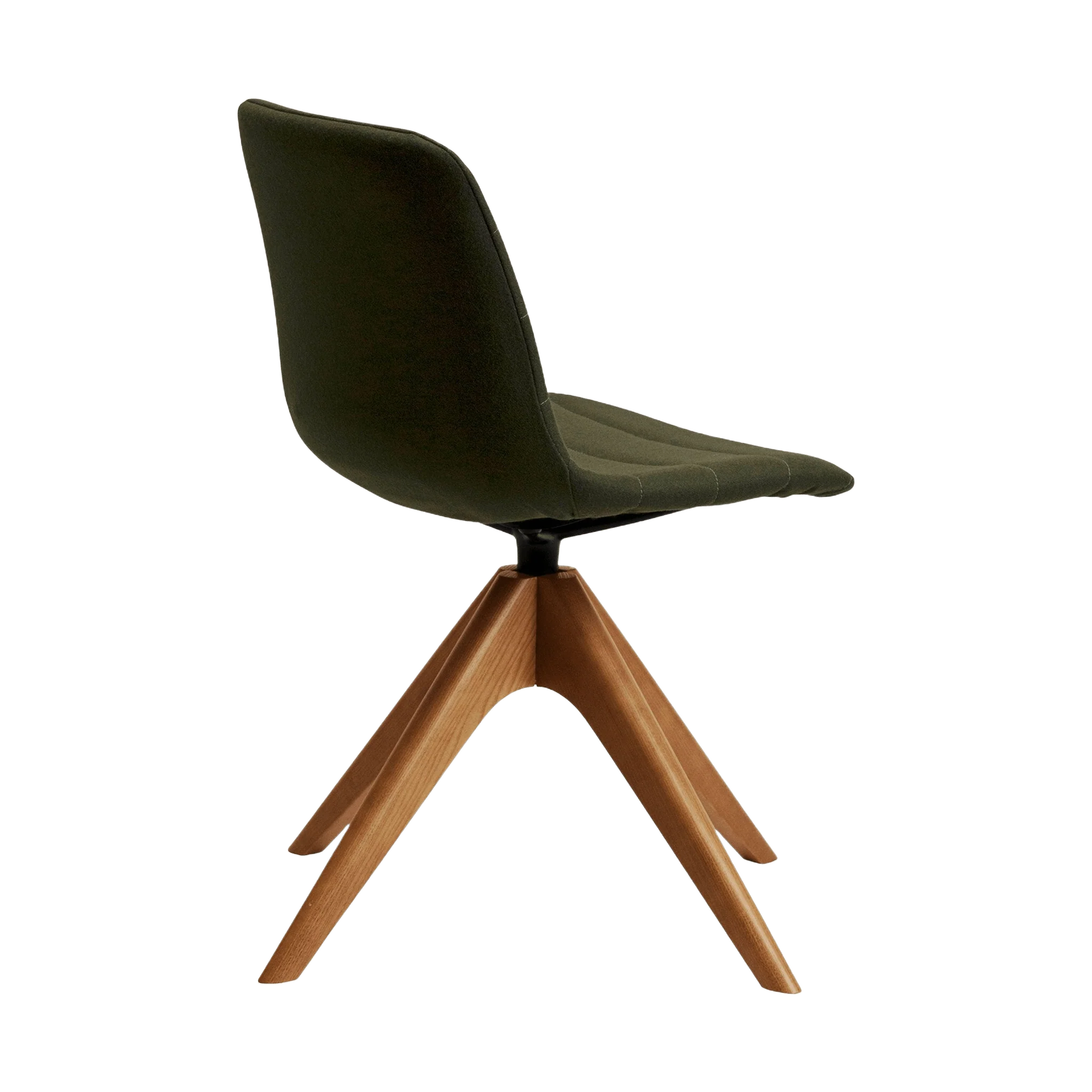 Unica Timber Swivel Upholstered Chair - Image 8
