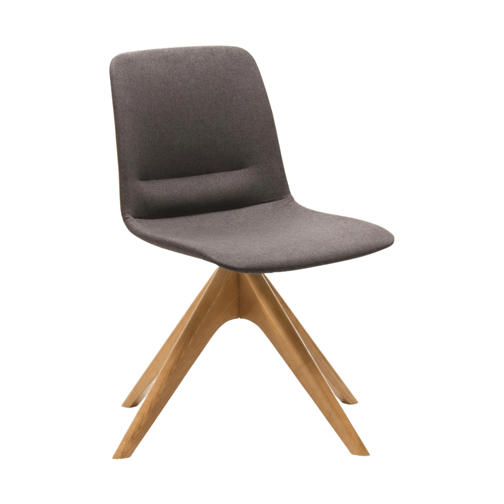 Unica Timber Swivel Upholstered Chair - Image 9